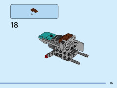 LEGO 31135 instructions page 15 – build guide