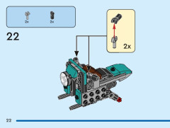 LEGO 31135 instructions page 22 – build guide
