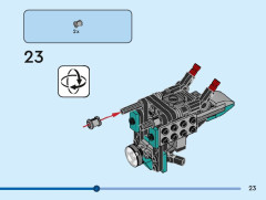 LEGO 31135 instructions page 23 – build guide