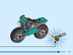LEGO 31135 instructions page 31 – build guide