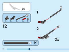 LEGO 31135 instructions page 8 – build guide