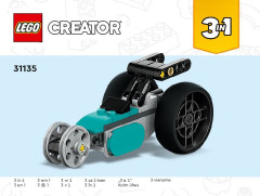 LEGO 31135 instructions page 1 – build guide