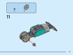 LEGO 31135 instructions page 11 – build guide