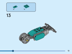 LEGO 31135 instructions page 13 – build guide