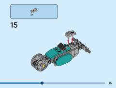 LEGO 31135 instructions page 15 – build guide
