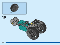 LEGO 31135 instructions page 20 – build guide