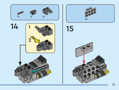 LEGO 31135 instructions page 11 – build guide
