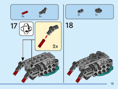 LEGO 31135 instructions page 13 – build guide