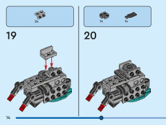 LEGO 31135 instructions page 14 – build guide