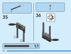 LEGO 31135 instructions page 24 – build guide
