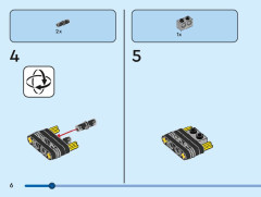 LEGO 31135 instructions page 6 – build guide