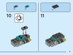 LEGO 31135 instructions page 9 – build guide