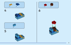LEGO 31136 instructions page 3 – build guide