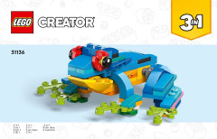 LEGO 31136 instructions page 1 – build guide