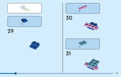 LEGO 31136 instructions page 17 – build guide