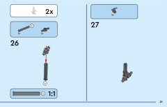 LEGO 31136 instructions page 21 – build guide