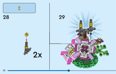 LEGO 31136 instructions page 22 – build guide