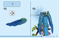 LEGO 31136 instructions page 57 – build guide