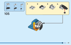 LEGO 31136 instructions page 63 – build guide