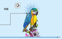 LEGO 31136 instructions page 65 – build guide