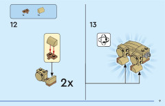 LEGO 31137 instructions page 9 – build guide