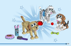 LEGO 31137 instructions page 107 – build guide