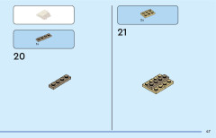 LEGO 31137 instructions page 47 – build guide
