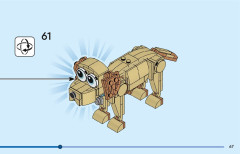 LEGO 31137 instructions page 67 – build guide