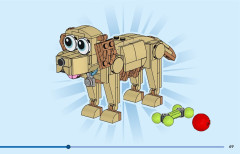 LEGO 31137 instructions page 69 – build guide