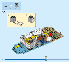 LEGO 31138 instructions page 32 – build guide