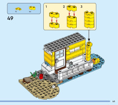 LEGO 31138 instructions page 45 – build guide
