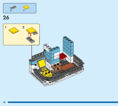 LEGO 31138 instructions page 70 – build guide