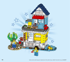 LEGO 31138 instructions page 92 – build guide