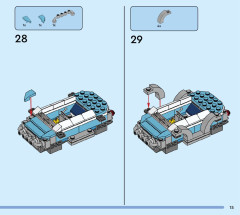 LEGO 31138 instructions page 15 – build guide