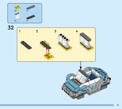 LEGO 31138 instructions page 17 – build guide