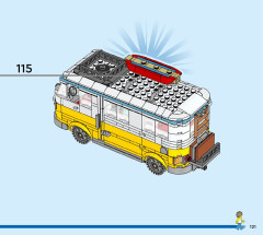 LEGO 31138 instructions page 121 – build guide