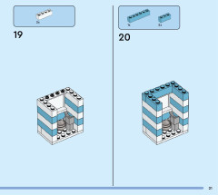 LEGO 31138 instructions page 21 – build guide