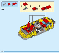 LEGO 31138 instructions page 74 – build guide