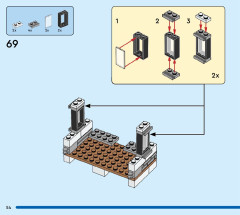 LEGO 31139 instructions page 54 – build guide