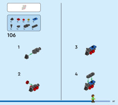 LEGO 31139 instructions page 87 – build guide
