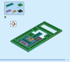 LEGO 31139 instructions page 9 – build guide