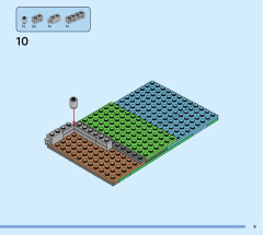 LEGO 31139 instructions page 9 – build guide