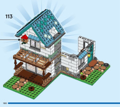 LEGO 31139 instructions page 100 – build guide