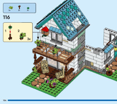 LEGO 31139 instructions page 106 – build guide