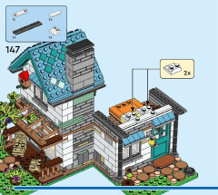 LEGO 31139 instructions page 122 – build guide