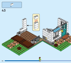 LEGO 31139 instructions page 44 – build guide