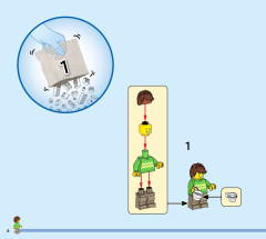 LEGO 31139 instructions page 6 – build guide