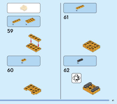 LEGO 31139 instructions page 61 – build guide