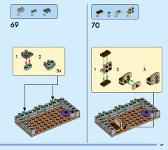 LEGO 31139 instructions page 69 – build guide