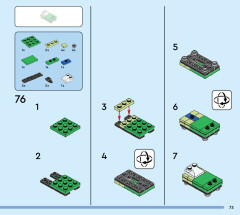 LEGO 31139 instructions page 73 – build guide